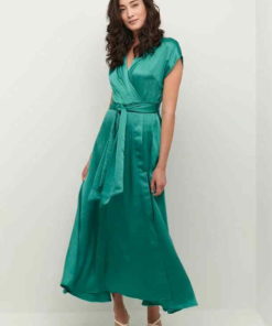 Kjole CRLoretta Dress - Zally Fit Columbia Grønn 100% Polyester