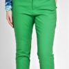 Dressbukse bukse Classic Trouser Fresh Green m/ lommer 50 % Cotton, 47 % Nylon, 3 % Elastane