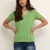 T-skjorte Grønn Columbia med V hals Naia Tshirt 50% Bomull, 50% Modal