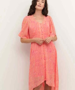 Kjole CRChery dress - Zally fit Pink structure