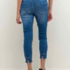 Bukse Jeans Blå med sløyfe CRSorya 7/8 Jeans - Baiily Fit Houston Blue28 75%Cotton,23% Polyester,2%