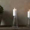 Riviera Maison Dekor Lysestake for kubbelys, lange lys og telys RM Solène Candle Holder L