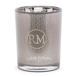 Riviera Maison Lysglass telysholder Sølvgrå lin RM Button Votive flax
