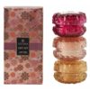 VEEDAA Duftlys Peach Bellini Dus rosa Dekorativ glass boks VE Crystal glass Candle Single