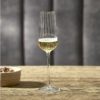 Riviera Maison Champagne glass Bobbler håndblåst glass riller gullkant Les Saisies Bubbles Glass