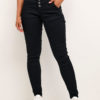 Bukse CRSandy Jeans - Baiily fit Pitch Black Unwa Sort 72%cott, pol,ela Jeans denim