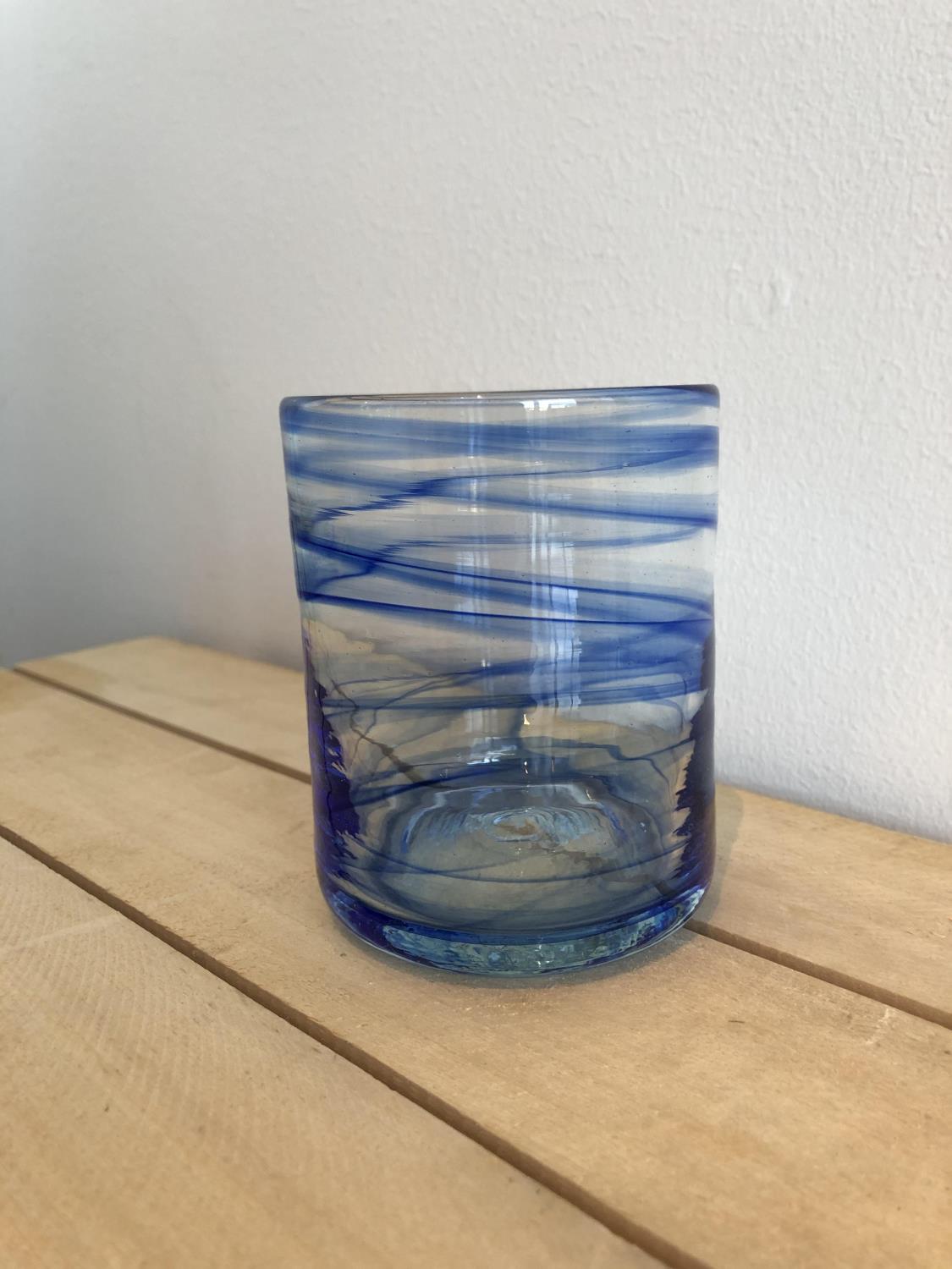 Vicens - Glass, stort blå