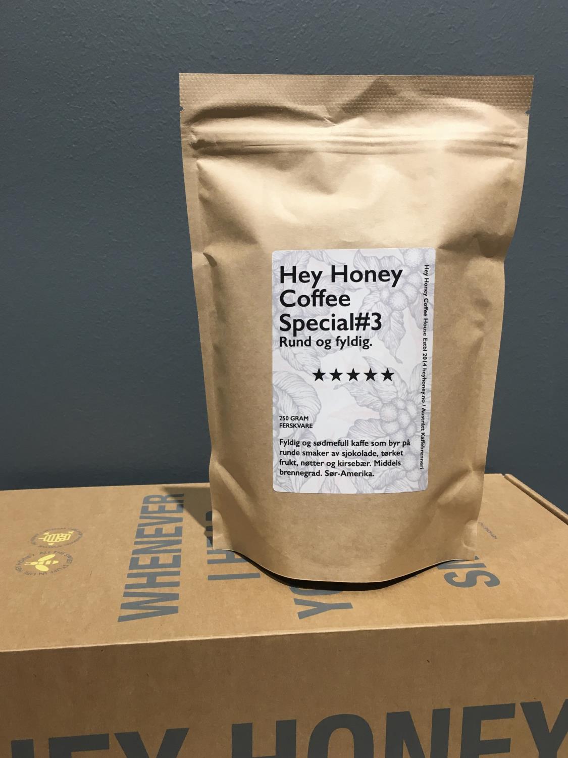 Hey Honey Coffee special #3, rund og fyldig