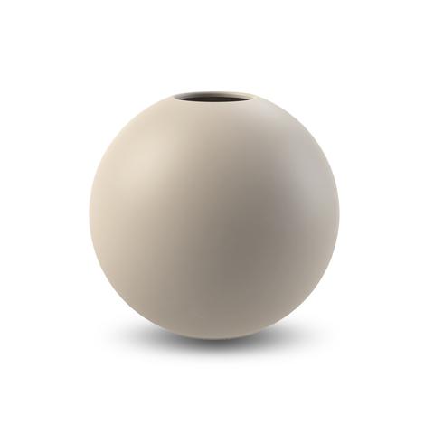COOEE - Ball Vase 20cm sand