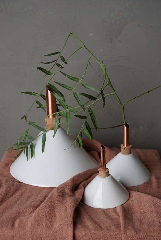 Consilium vase Hvit.Medium