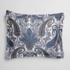 GANT Key west paisely pillowcase blå og beige