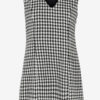 YASJuliette sl wool dress sort/hvit