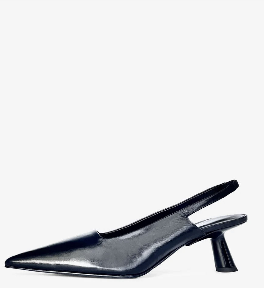 Anny Nord Point blank slingback black