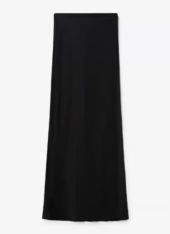 Dagmar maxi skirt sort