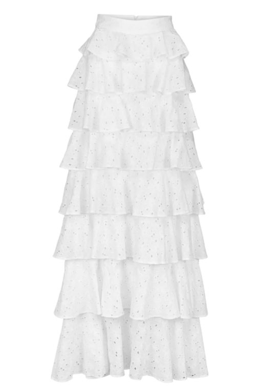 Love lolita Angel maxi skirt white