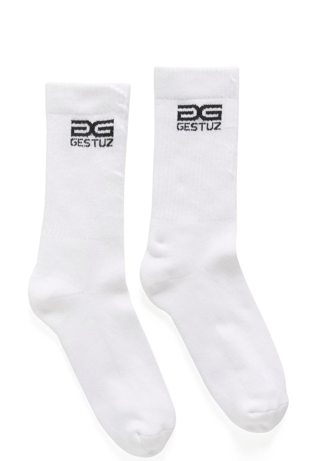Gestuz new logo socks sort og hvit