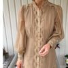 yasponira dress beige