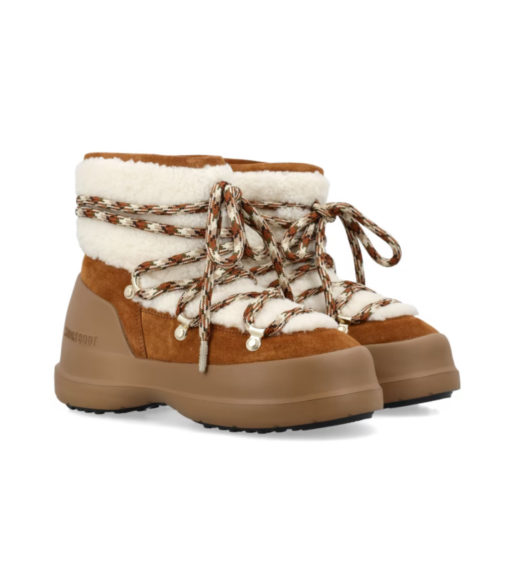 MB Luna shearlingboots whisky/off-white