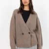 Levete Perle 6 cardigan brun