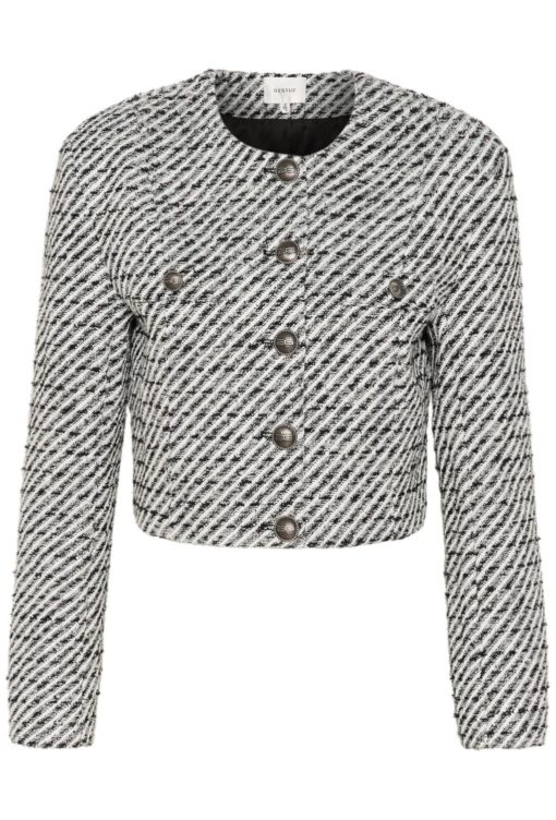 Gestuz Amilina jacket blacknwhite