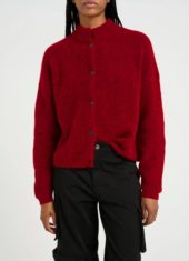 Gestuz alpha short rød cardigan