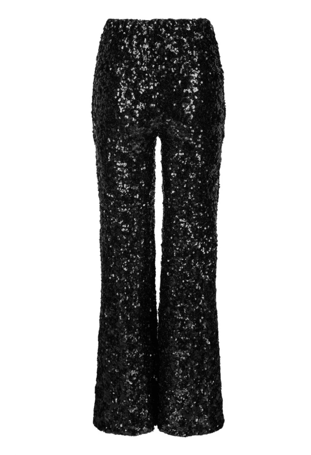 Ella & il Madde sequin pants black