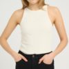 Gestuz Drew sl logo tank top beige