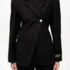 Ganni w0245 blazer sort