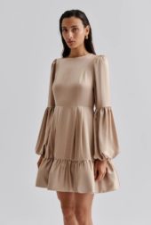 Malina Jasmine mini dress beige