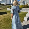 Love lolina Catalina maxi dress lilla blomstrete