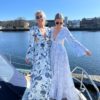 Mandibreeze lune dress lyseblå møndtrete