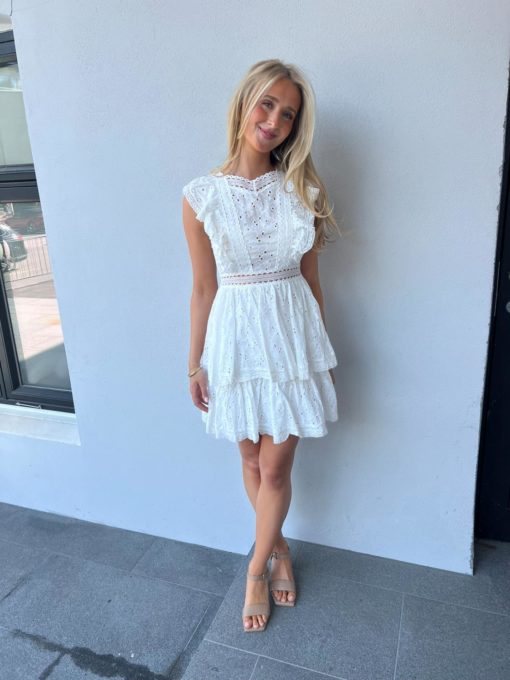 Love lolina Irina dress hvit