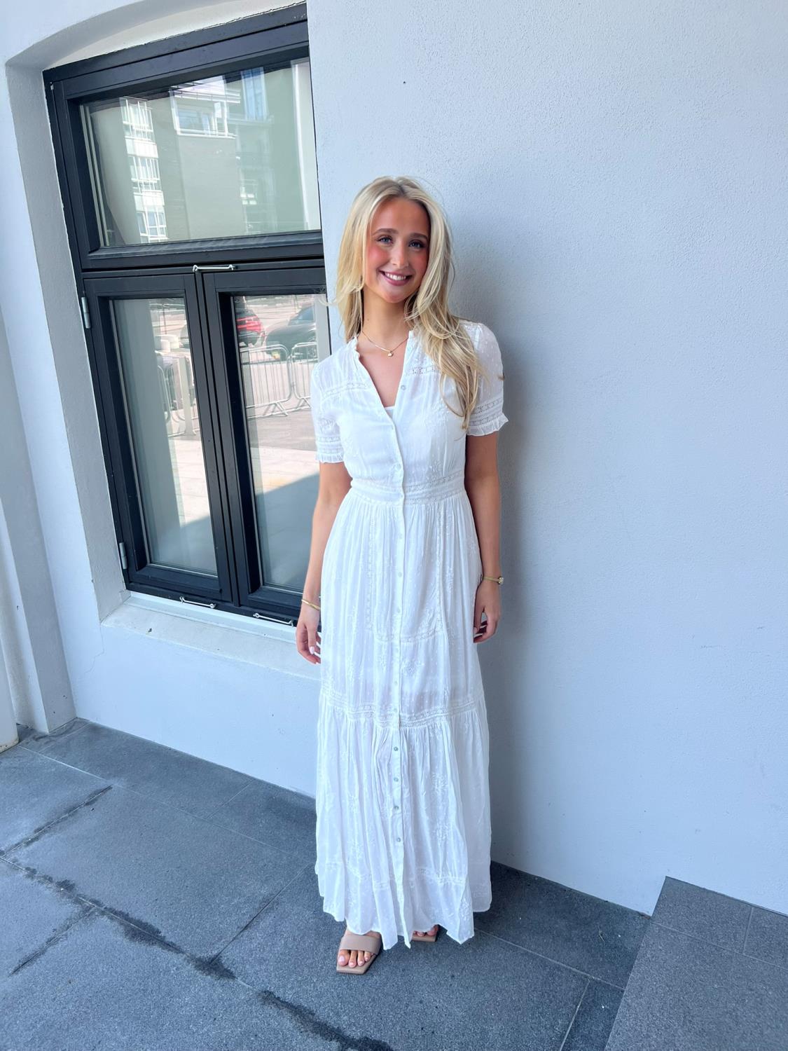 Love lolina Madison maxi dress hvit