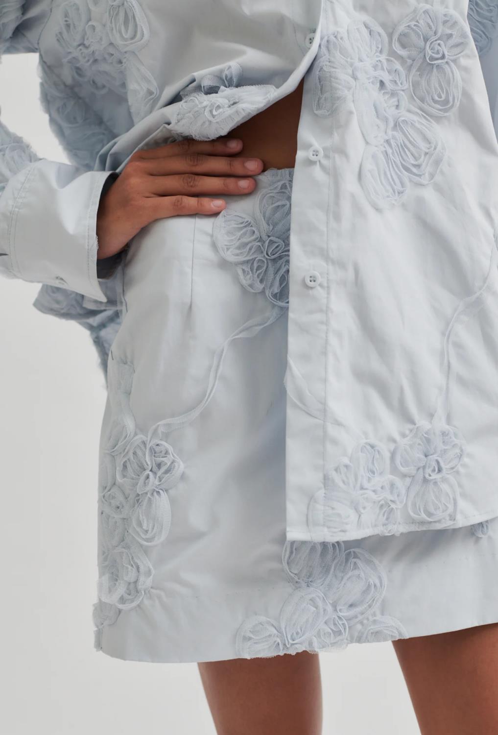 SF Livermo skirt lyseblå