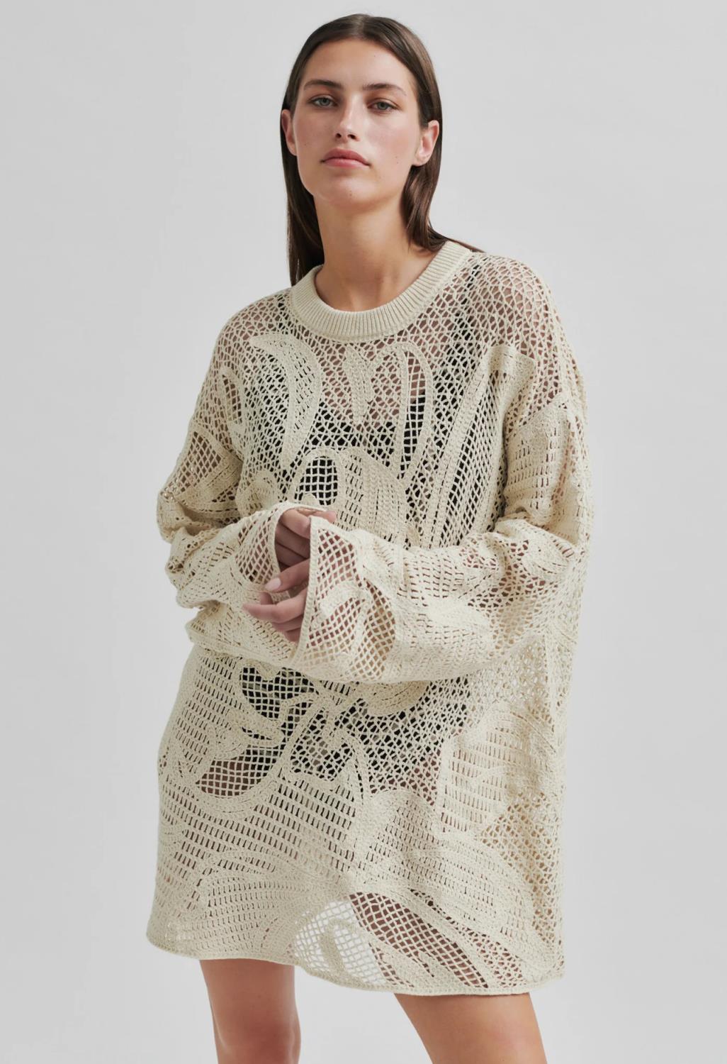 SF Bloemina dress sand beige