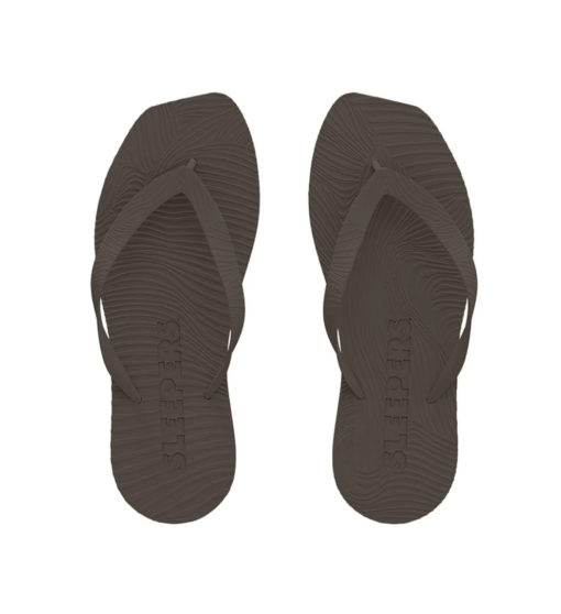 Sleepers tapered platform brown