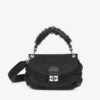 Ganni Apo-G bag mini top handel grå