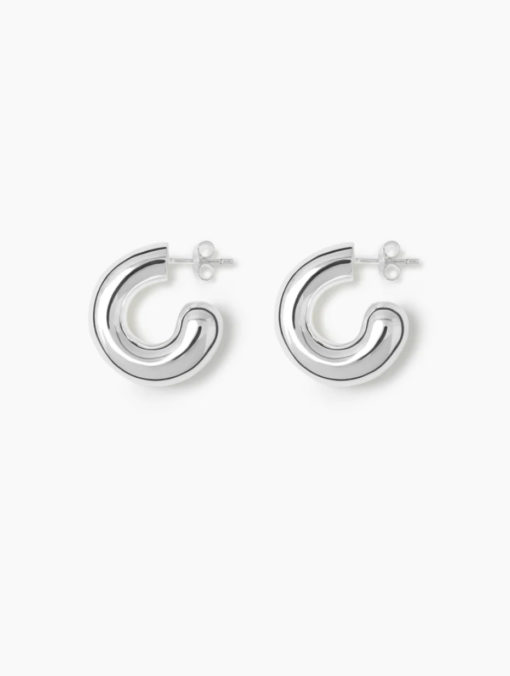 Lie The Rose earrings sølv
