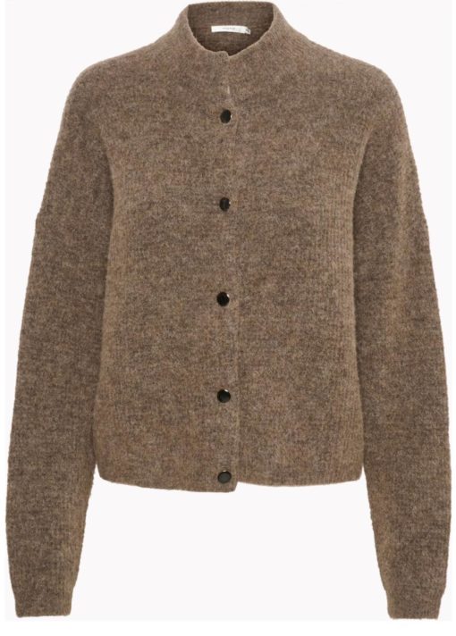 Gestuz Alpha short cardigan brun 25