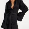 Rotate satin tie dress sort
