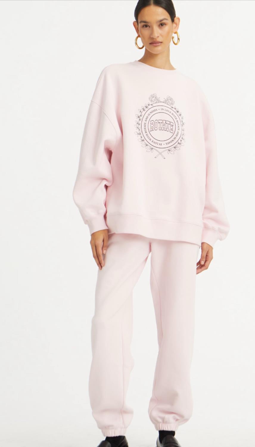 Rotate Heavy sweatpants rosa