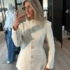 Malina Carol blazer cream