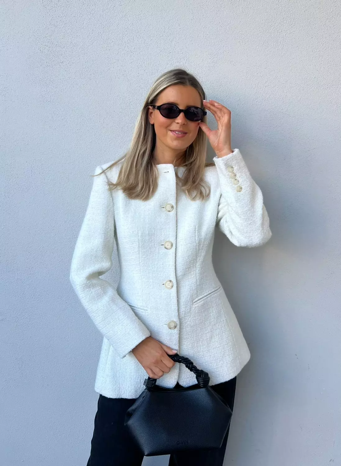 Malina Carol blazer cream