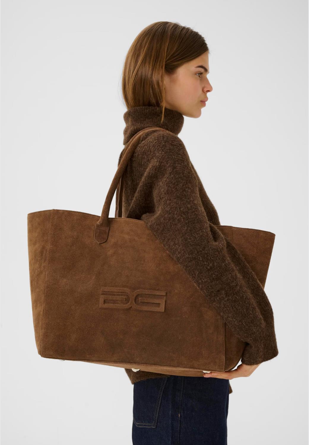 Gestuz  Suede tote bag