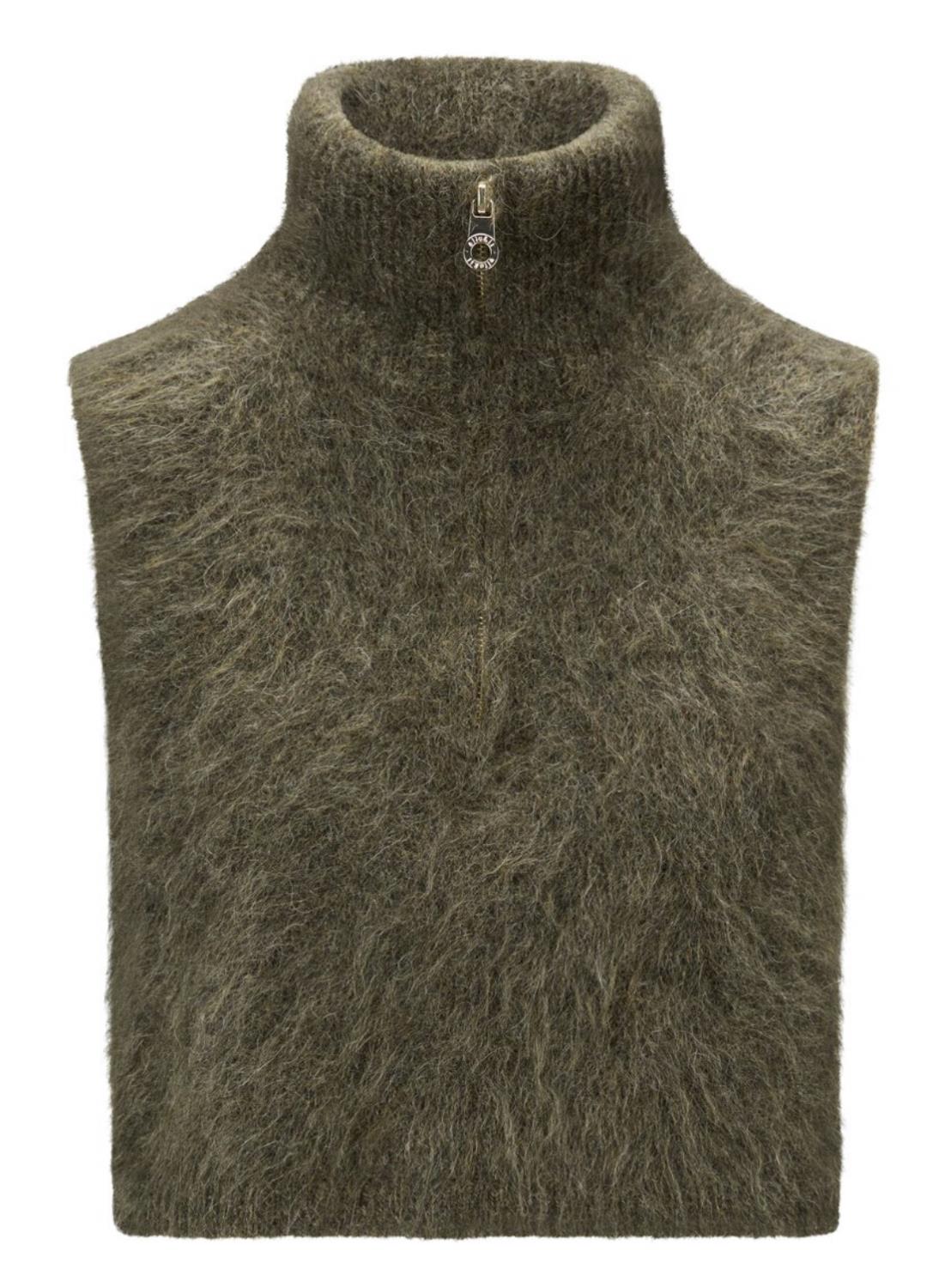 Ella & il belinda hals sort,cream, brun, beige,grønn, grå