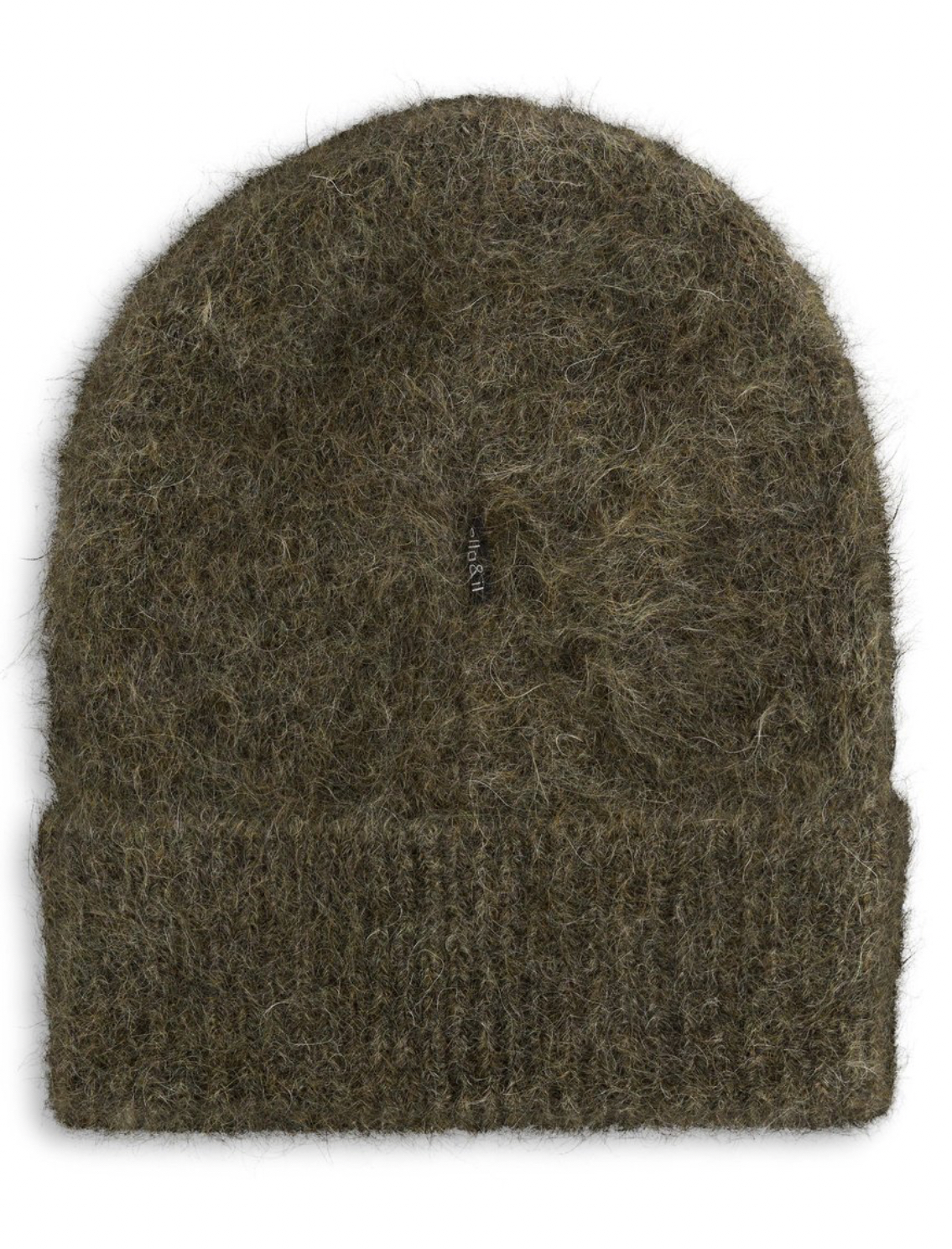 Ella & il silje chunky lue sort, grønn, beige,brun, grå og off-white