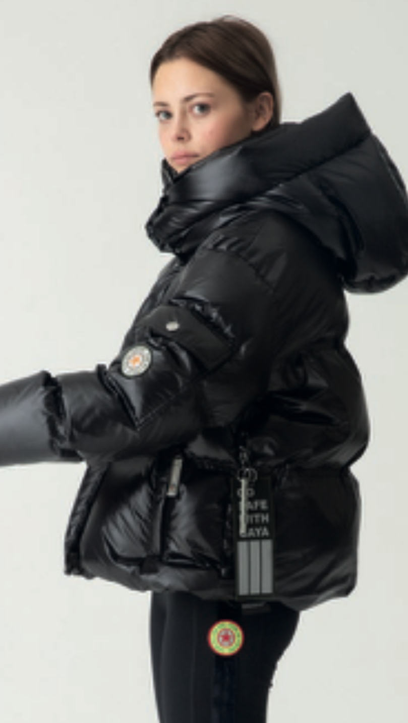 CAYA Jackie dunjakke sort