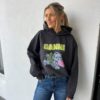 Ganni Isoli oversized hoodie phantom