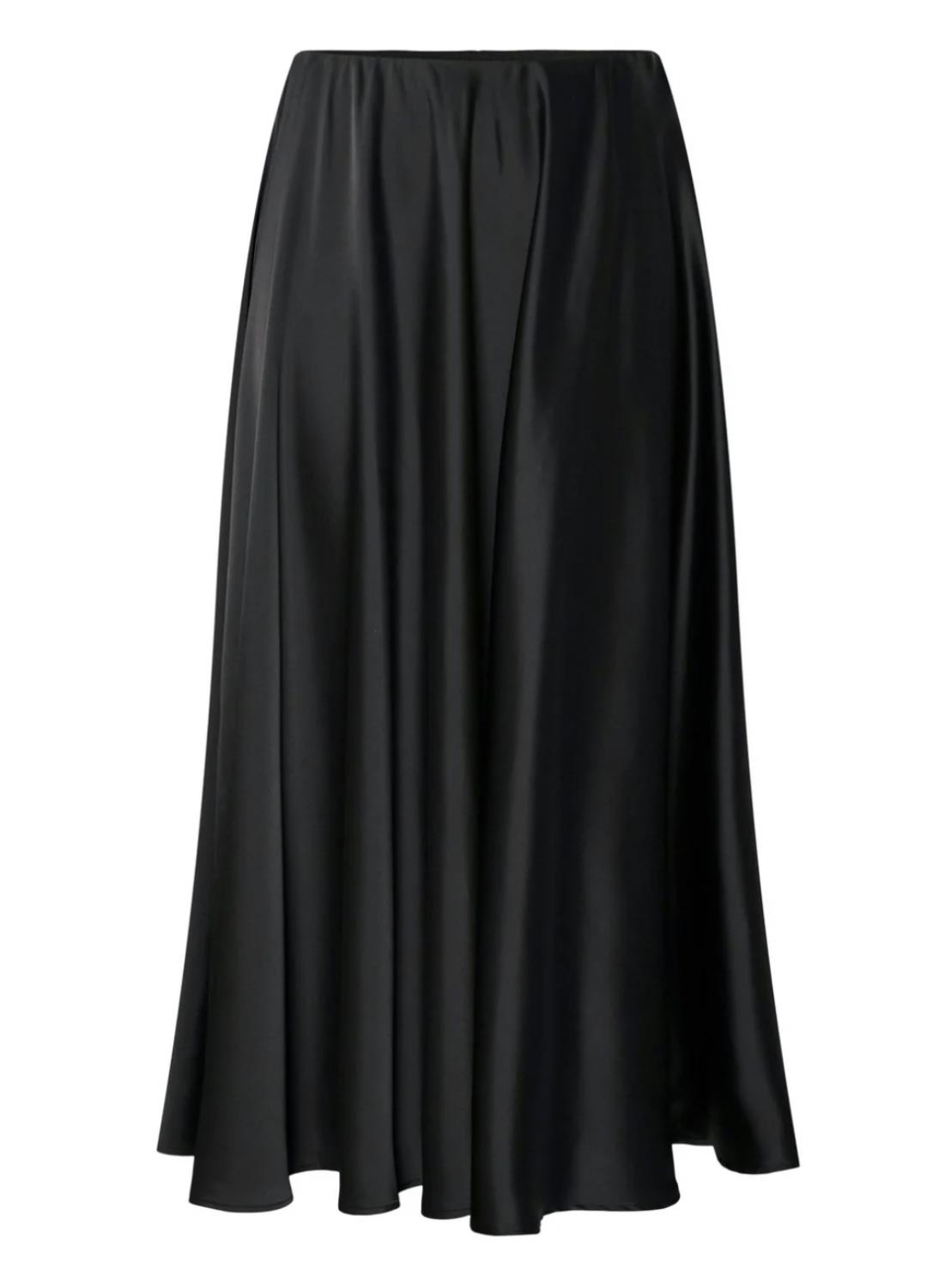 YASpella volum ankel skjørt sort