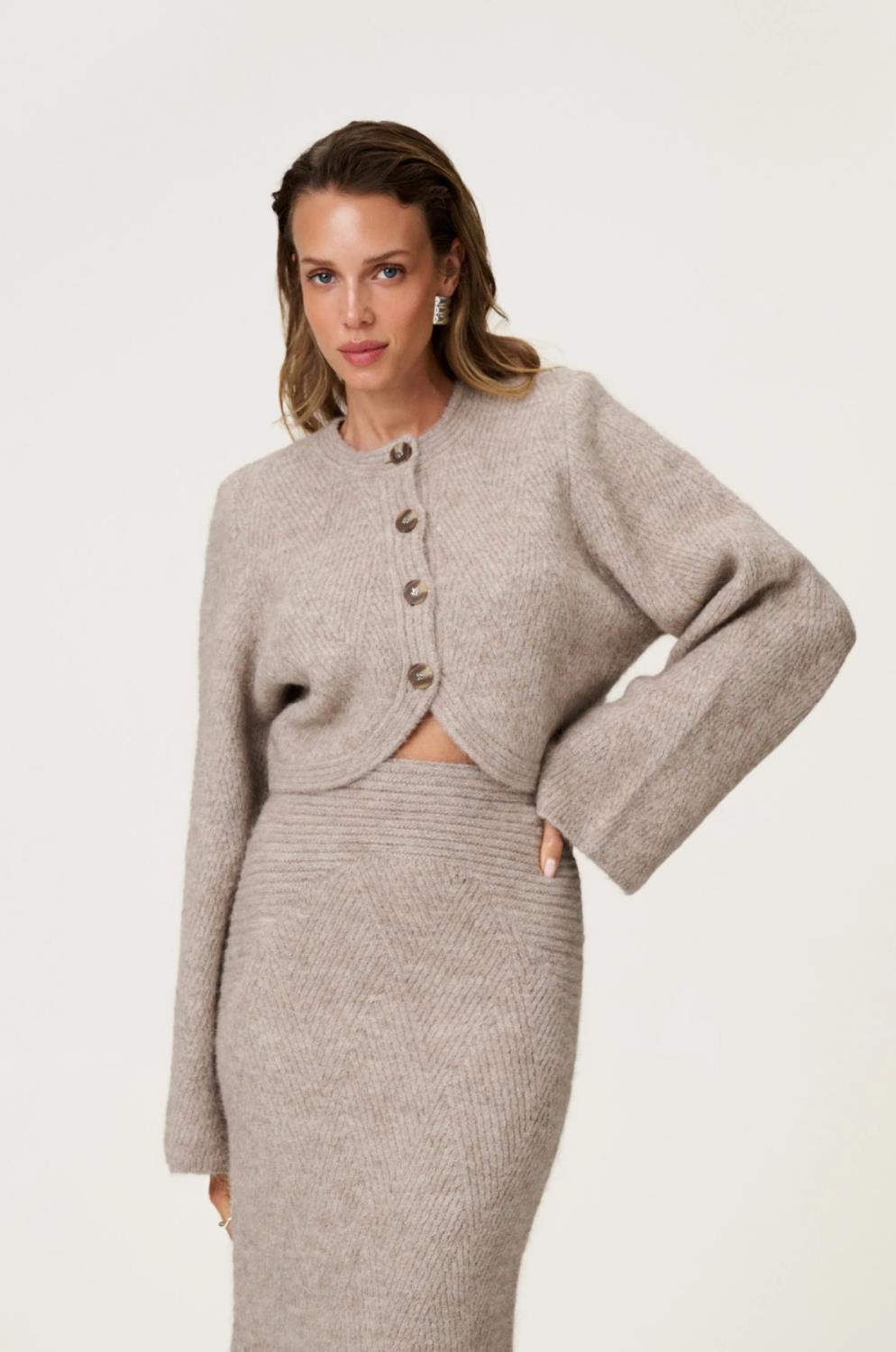 Adoore Cessole cardigan beige